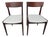 Rosewood Chairs by Louis van Teeffelen for AWA Almelo, 1960s, Set of 2 For Sale