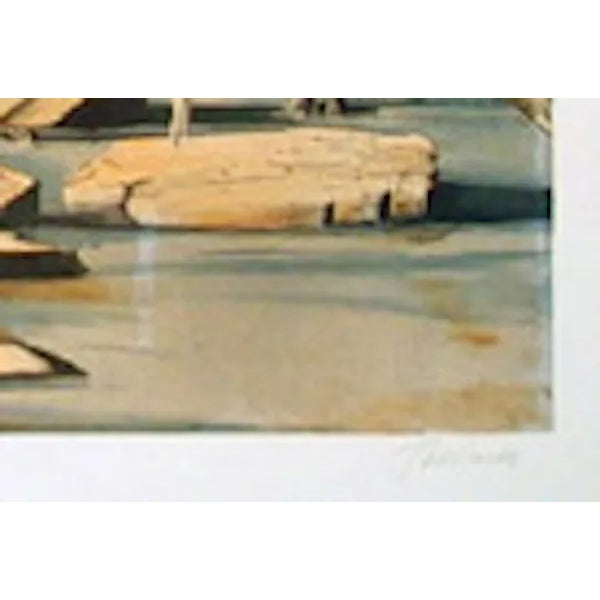 This lithograph, titled "Le Leze III," was created by the Czech artist, Ivan Theimer, in 1982. It is edition 200 and is...