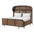 French Caned King Bed For Sale