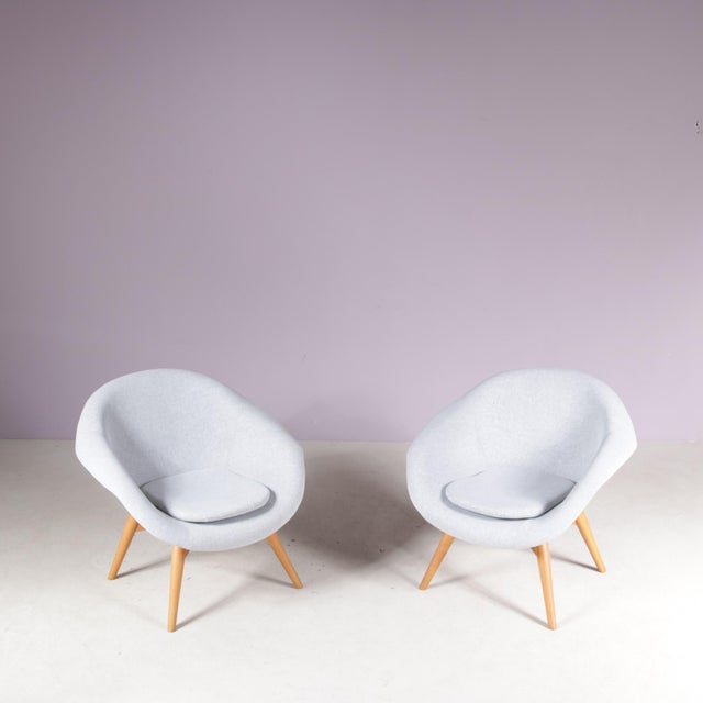 Mid-Century Modern Easy Chairs by Frantisek Jirak Tjech, 1950s, Set of 2 For Sale - Image 3 of 10