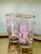 Mid-Century Modern Vintage Libbey “Rose Bouquet” Gold & White Tumblers- A Pair For Sale - Image 3 of 6