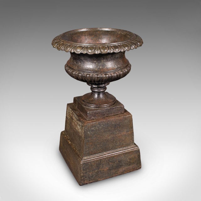 Victorian Pair of Antique Garden Planters, English, Outdoor Display Urn, Victorian, c.1850 For Sale - Image 3 of 12