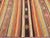 Rustic Vintage Striped Turkish Kilim Rug - 70" X 101.5" For Sale - Image 3 of 10