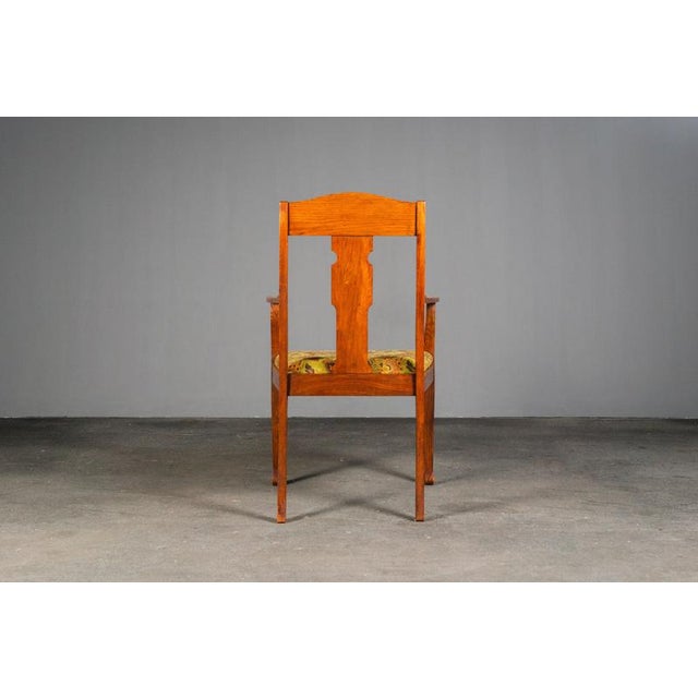 Brown Art Nouveau Armchairs, Set of 2 For Sale - Image 8 of 18