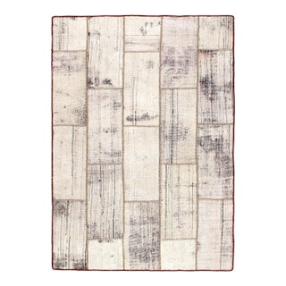 Pasargad DC Ivory Persian Patch-Work Rug For Sale