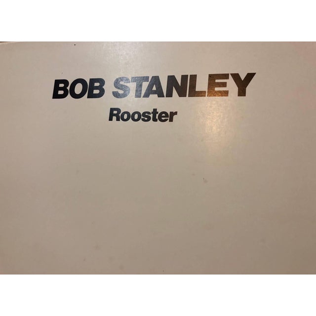 Bob Stanley, Mod Rooster Drawing 1970s Pop Art Lithograph Hand Signed For Sale - Image 4 of 6
