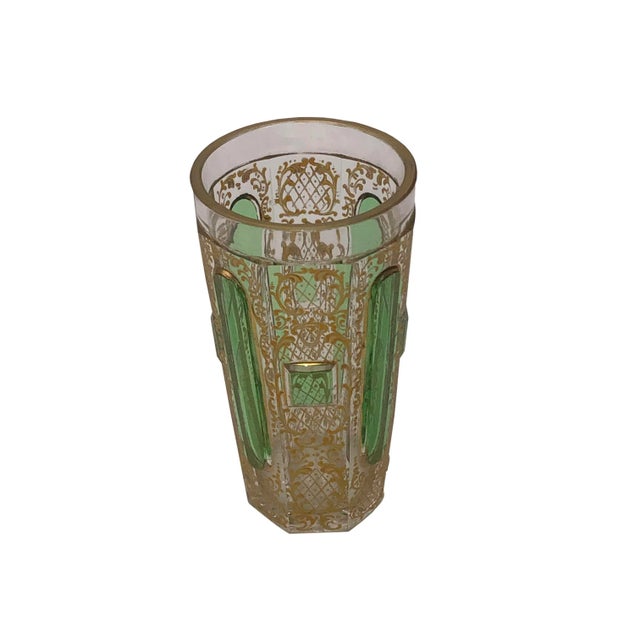 Glass Small Moser Beaker For Sale - Image 7 of 7