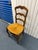 Vintage Carved Ladder‑Back Rush Seat Chairs – Set of 6 For Sale - Image 4 of 12