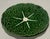 Vintage Olfaire Cabbage Ware Plate For Sale In Palm Springs - Image 6 of 6