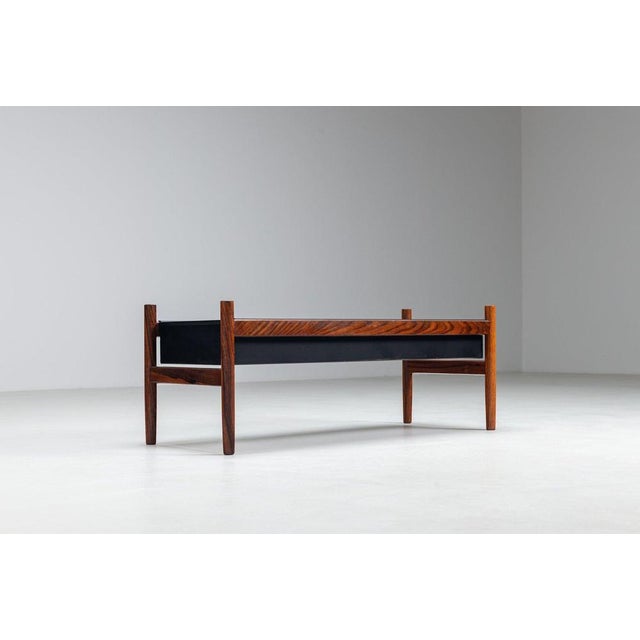 Mid-Century Modern Large Planter in Rosewood by Hugo Frandsen for Spottrup, Denmark, 1960 For Sale - Image 3 of 13