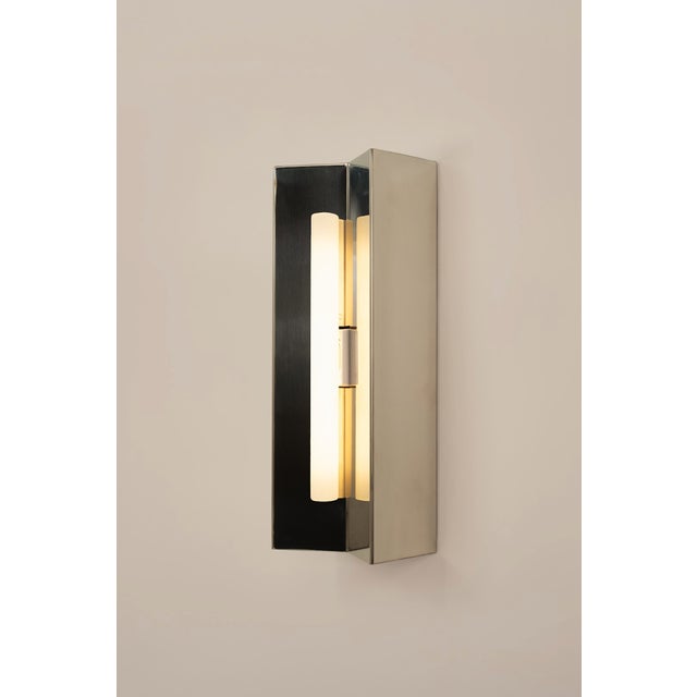 Silver Arrow Applique S Wall Light without Diffuser by Violaine d'Harcourt For Sale - Image 8 of 9