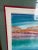 Large Framed Wall Art Signed by Artist For Sale - Image 4 of 9