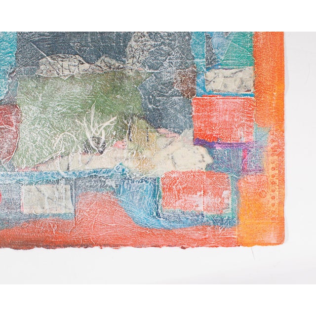 Mixed Media Painting and Collage by Anthony Louis Popcheff For Sale - Image 4 of 7