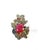 Bochic "Orient" Vintage Ruby & Sapphire Vintage Cluster Ring Set 18K & Silver For Sale - Image 17 of 18