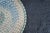 Textile Vintage Woven Braided Geometric Oval Area Rug Runner Mat 84" For Sale - Image 7 of 14