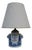 Antique Delftware Ceramic Table Lamp For Sale