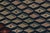 Textile 1950s Vintage Turkish in Red, Blue and Pink Geometric Pattern by Rug & Kilim For Sale - Image 7 of 8