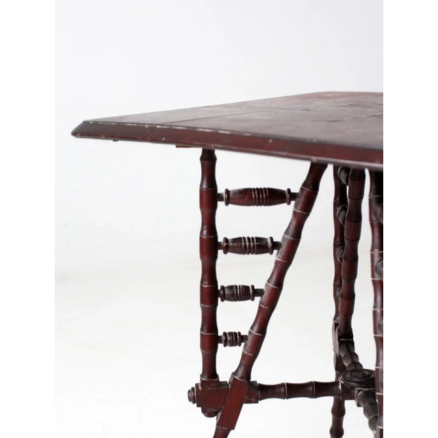 Antique Victorian Occasional Table For Sale - Image 10 of 13