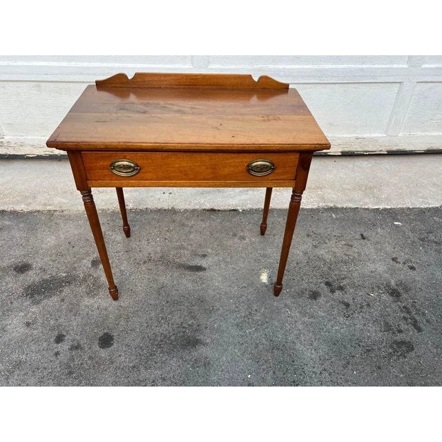 Victorian Antique Victorian Style Side Table For Sale - Image 3 of 9