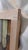 Antique Willet Studio Slag Glass Window Panel in Hand-Crafted Maple Frame – Piece 1 of 2 For Sale - Image 11 of 12