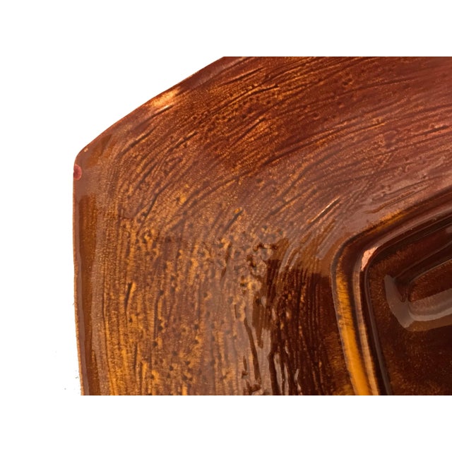 Mid 20th Century Vintage California Studio Pottery Ashtray With Gorgeous Colors For Sale - Image 5 of 6