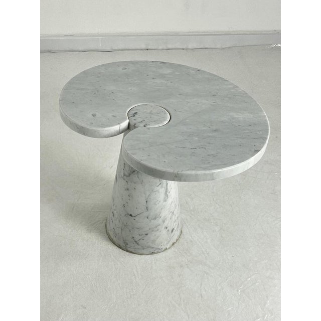 Carrara Marble Coffee Table by Angelo Mangiarotti for Skipper, 1971 For Sale - Image 10 of 12