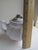 Mid-Century Modern Vietri Antico Bianco Cream and Sugar - A Pair For Sale - Image 3 of 9