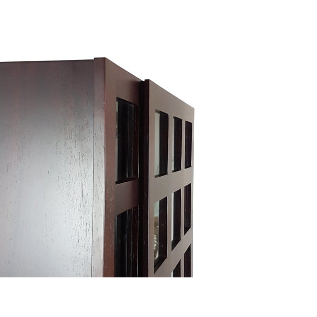 Wood Wood and Glass LB65 Cabinet by Marco Zanuso for Poggi, 1968 For Sale - Image 7 of 13