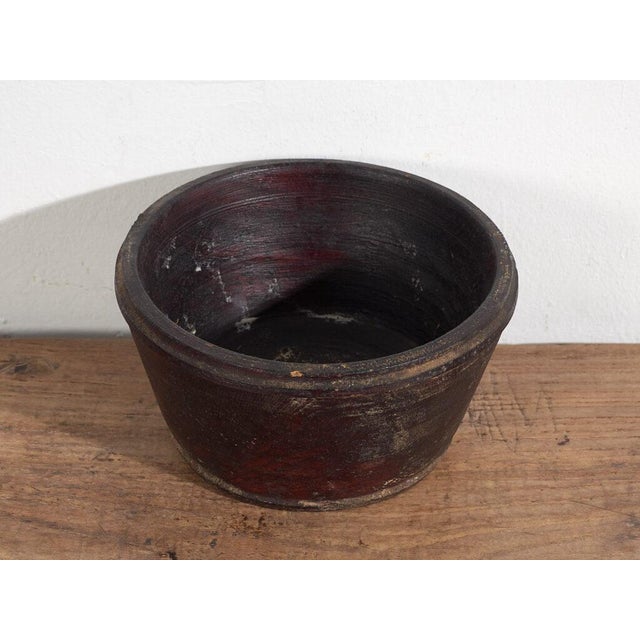 Antique Tibetan bowl (c.1900)Dimensions: Diameter: 22 cm Height: 11 cmStyle: PrimitiveMaterials and techniques: Elm...