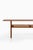 Coffee Table in Teak with Oak and Woven Cane by Hans Wegner, 1950s For Sale - Image 3 of 7