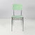 Italian mid-century modern Chairs in aqua green formica and metal, 1960s Set of 4 chairs with square seat and backrest...