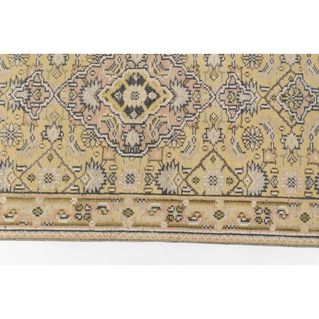 Antique Hallway Oushak Runner Rug For Sale - Image 6 of 10