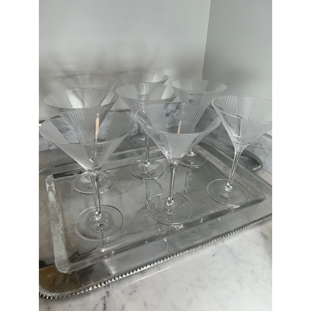 Art Deco Tiffany and Co Cocktail Glasses - Set of 8 For Sale - Image 3 of 13