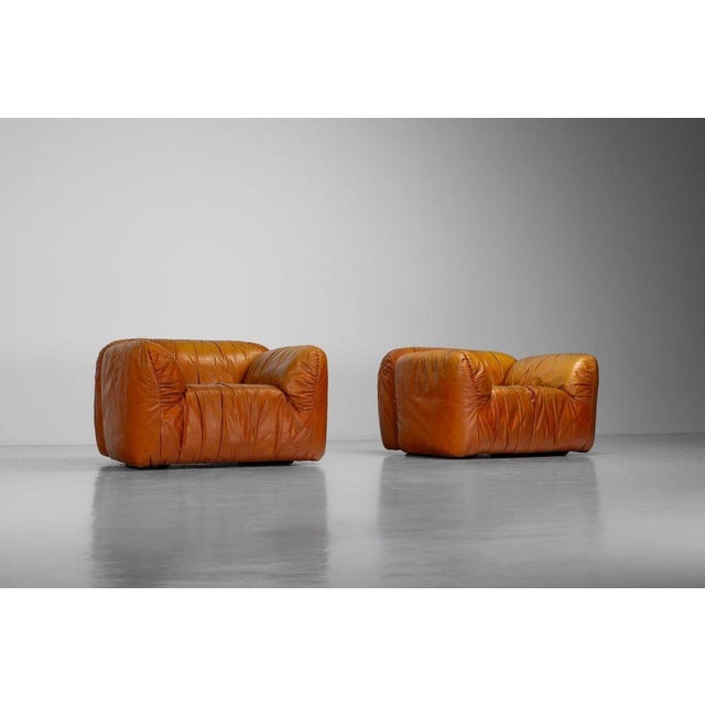Animal Skin Nana Lounge Chairs by Guido Rosati for Uvet, Italy, 1970s, Set of 2 For Sale - Image 7 of 18