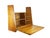 Mid-Century Modern Wooden Drop Off Wall Secretary attributed to Marcel Gascoin, 1950s For Sale - Image 18 of 18