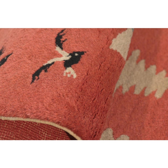 Antique Chinese Art Deco Rug, 01'07 X 02'11 For Sale In Dallas - Image 6 of 10