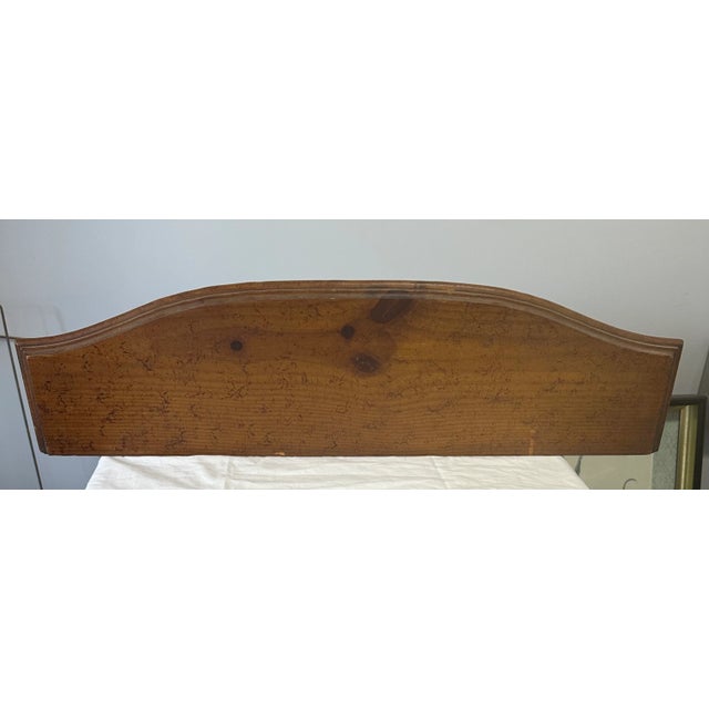 Brown Carved Rams Head Wall Shelf For Sale - Image 8 of 12