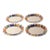 Set of Four Vintage Villeroy & Boch "Acapulco" Bird Motif Deep Oval Plates For Sale