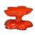 A rare orange color swivel coffee table from the Molar Group manufactured by Beylerian, circa 1969. The table is one of...
