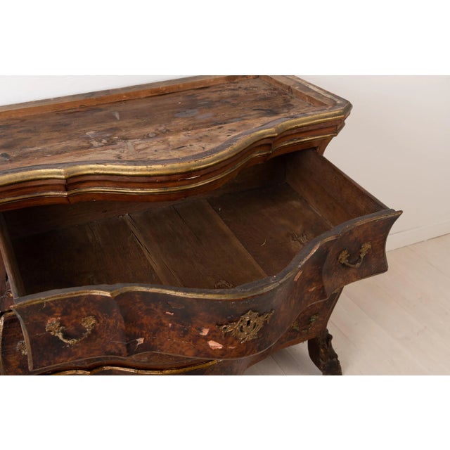 18th Century Swedish Rococo Chest of Drawers For Sale - Image 11 of 14