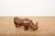 Animal Rhino Ottoman in Leather by Dimitri Omersa for Omersa, 1963 For Sale - Image 3 of 13