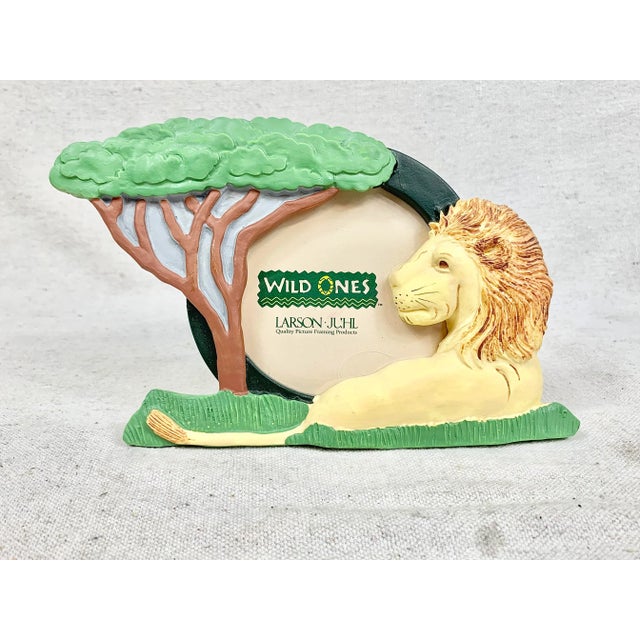 Adorable vintage picture frame. Features a Lion. Never used and still in the original box. Perfect for a nursery. 3.4”...