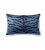Contemporary The House of Scalamandré Tigre Lumbar Pillow, Blues & Black For Sale - Image 3 of 3
