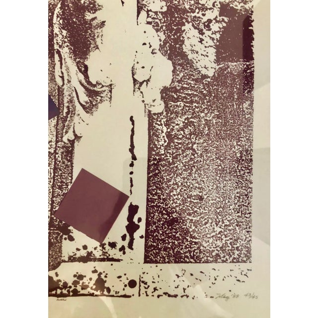 Wood Miami Memory by A. Beau Siegel Serigraph For Sale - Image 7 of 8