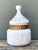 This captivating 1960s Italian ceramic lidded jar, imported by the esteemed Rosenthal Netter, is a quintessential example...