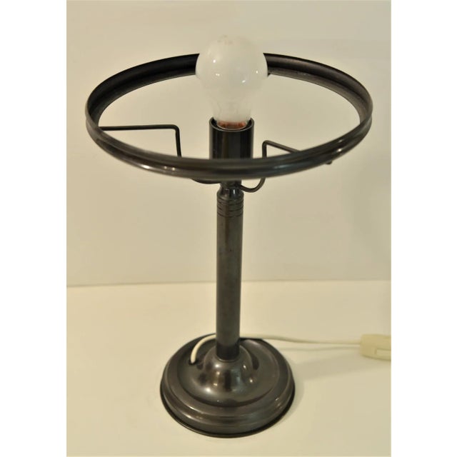 Swedish Art Deco Grace Period Table Lamp by Karlskrona Lampfabrik, Sweden For Sale - Image 10 of 13