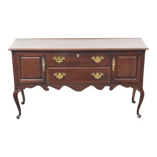 Drexel Heritage Mahogany Sideboard Williamsburg Queen Anne Style For Sale