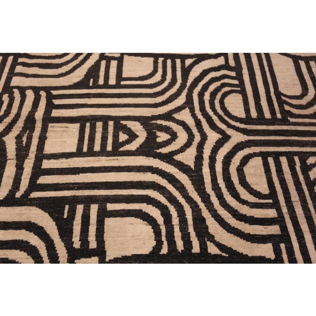 Nazmiyal Collection Oversized Art Deco Style Modern Rug For Sale - Image 9 of 9