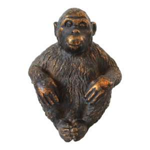 Vintage Seated Monkey Figurine