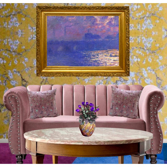 Antique Floral Porcelain Vase Ejd Bodley For Sale - Image 9 of 17